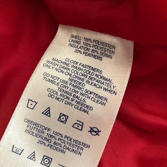 - Land’s End plaid puffer vest/jacket size L - Picture 6 of 8